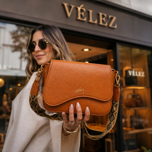 Bolso Carriel Vélez Duna de Cuero Premium - Precio Exclusivo De Lanzamiento🎁