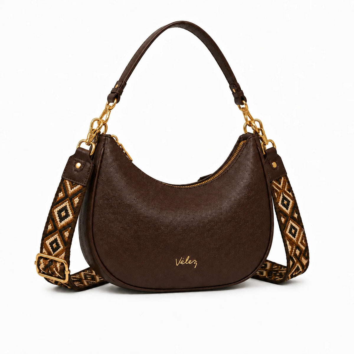 Bolso Vélez Luna de Cuero - Precio Exclusivo De Lanziamiento 🎁